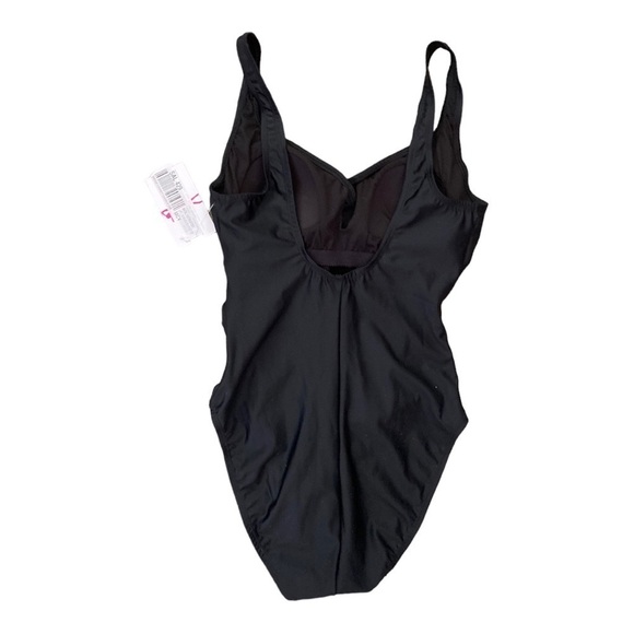 InstantFigure One-Piece Wrap Swimsuit w/ Slimming Control NWT - Picture 7 of 11
